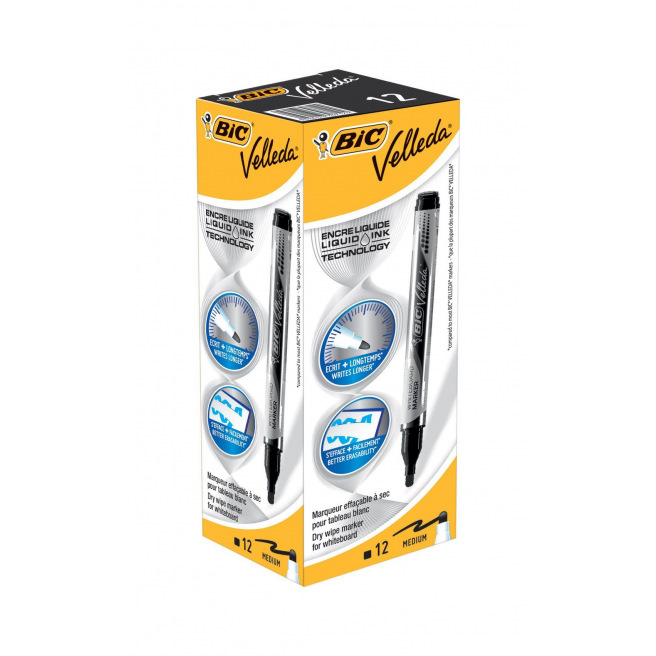 Markeerstift voor whiteboard BIC VELLEDA LIQUID INK Markeerstift voor whiteboard BIC VELLEDA LIQUID INK
