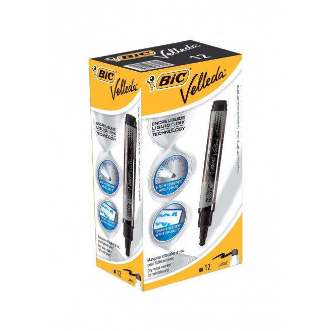 Markeerstift voor whiteboard BIC VELLEDA LIQUID INK Markeerstift voor whiteboard BIC VELLEDA LIQUID INK