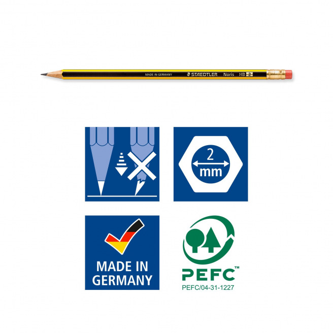 Crayon Staedtler NORIS - HB Crayon Staedtler NORIS - HB