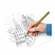 Crayon triangulaire Staedtler NORIS CLUB 119 JUMBO - HB