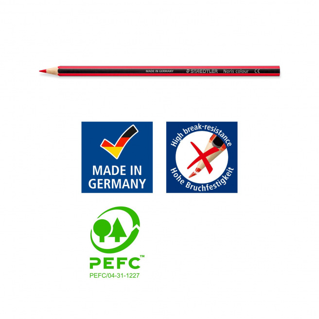 Crayons de couleur Staedtler WOPEX NORIS COLOUR Crayons de couleur Staedtler WOPEX NORIS COLOUR