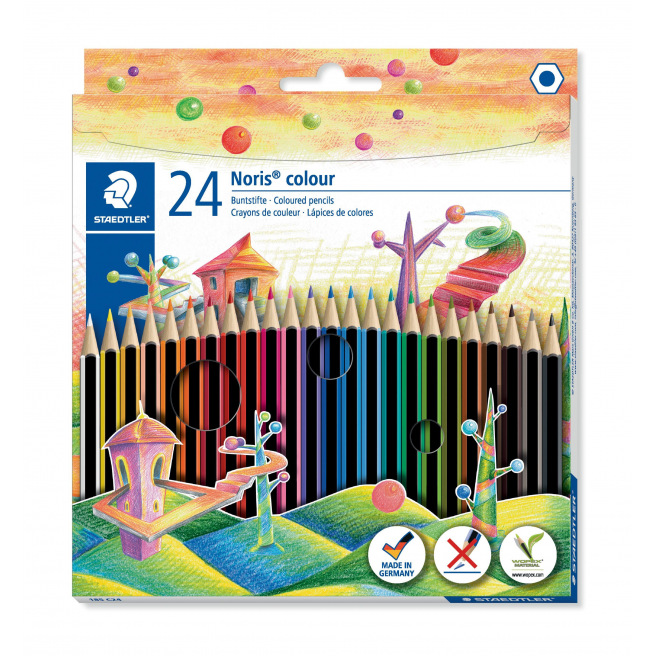 Staedtler WOPEX NORIS COLOUR kleurpotloden Staedtler WOPEX NORIS COLOUR kleurpotloden