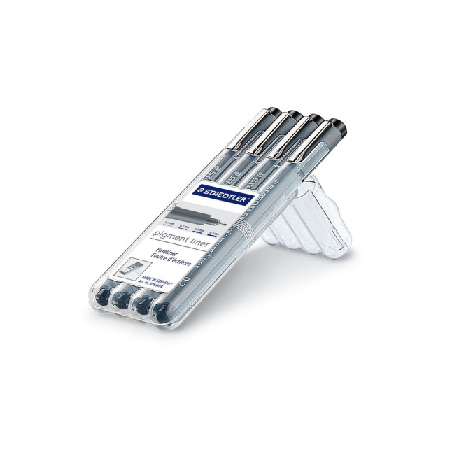 Gecalibreerde viltstift Staedtler PIGMENT LINER - gecalibreerde punt