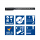 Permanente stift Staedtler LUMOCOLOR