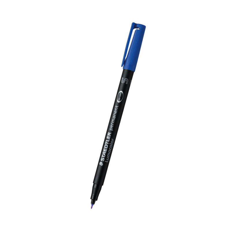 Stylo-feutre Permanent Staedtler LumoColor Pointe Fine 0,6 Mm - Encre Permanente Résistante à L'eau, Idéal Pour Multiples Surfaces