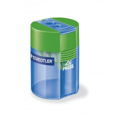 Staedtler puntenslijper met reservoir - 2-gaats Staedtler puntenslijper met reservoir - 2-gaats