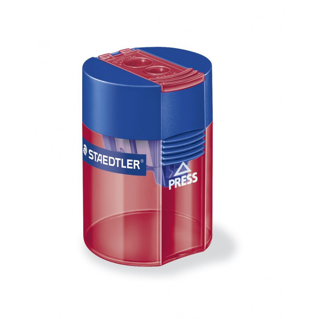 Taille-crayon Staedtler avec réservoir - 2 trous Taille-crayon Staedtler avec réservoir - 2 trous