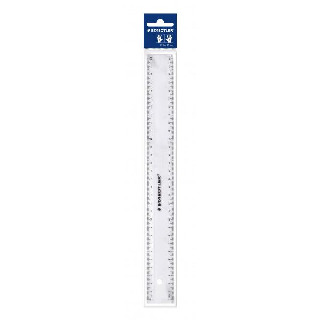 Latte en plastique Staedtler AMBIDEXTRE - 30 cm