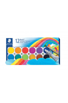 Staedtler NORIS CLUB aquarelpastilles - doos van 12