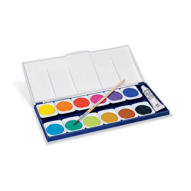 Staedtler NORIS CLUB aquarelpastilles - doos van 12