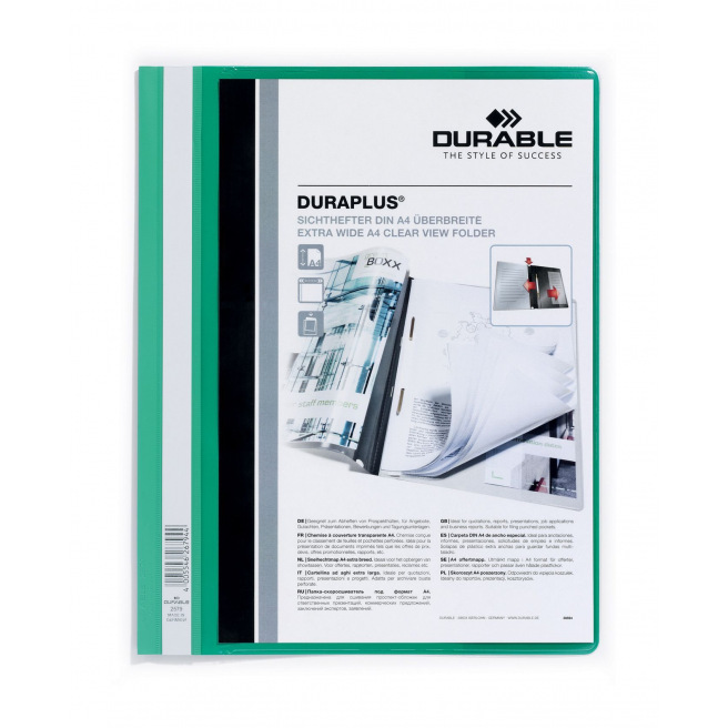 Aanpasbare Durable DURAPLUS offertemap A4 Aanpasbare Durable DURAPLUS offertemap A4