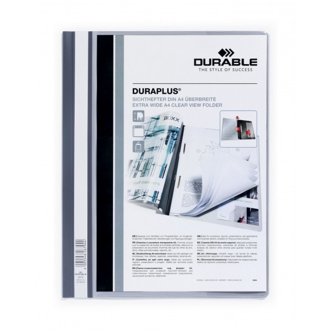 Aanpasbare Durable DURAPLUS offertemap A4 Aanpasbare Durable DURAPLUS offertemap A4