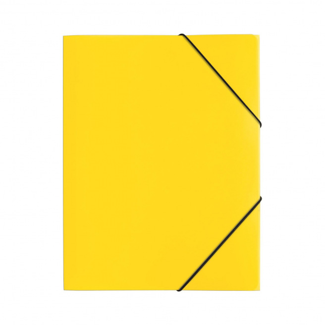 Pagna map met flappen en elastiek in plastic - A4