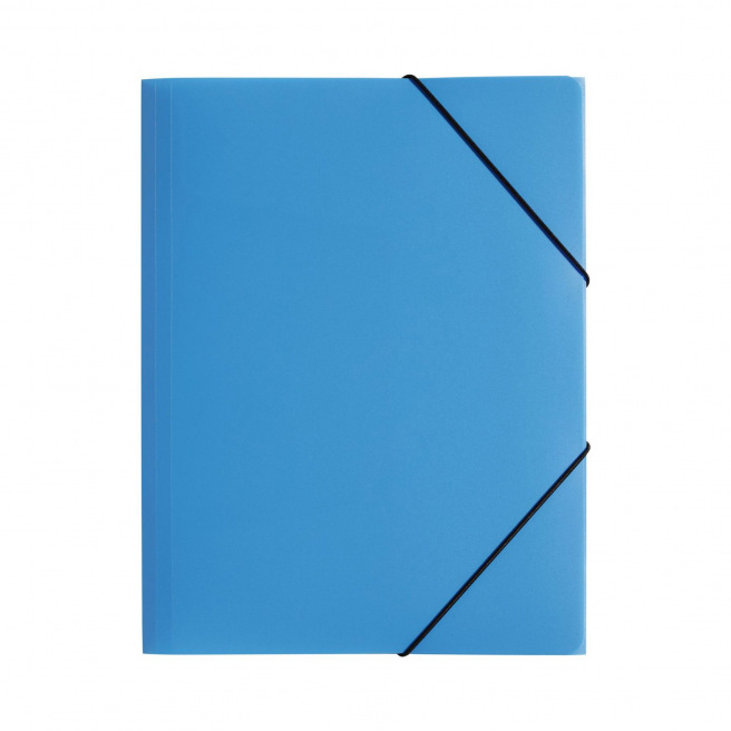 Pagna map met flappen en elastiek in plastic - A4