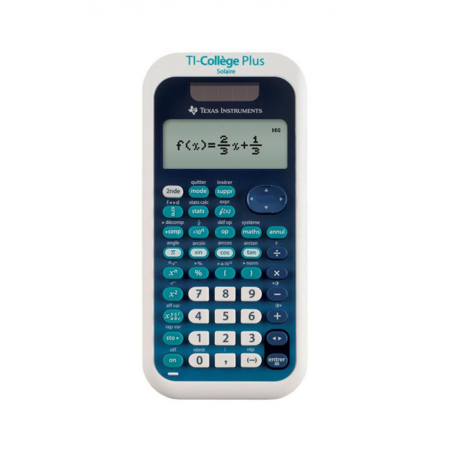 Calculatrice scientifique TEXAS INSTRUMENTS TI-COLLEGE PLUS