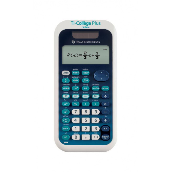 Wetenschappelijke rekenmachine TEXAS INSTRUMENTS TI-COLLEGE PLUS