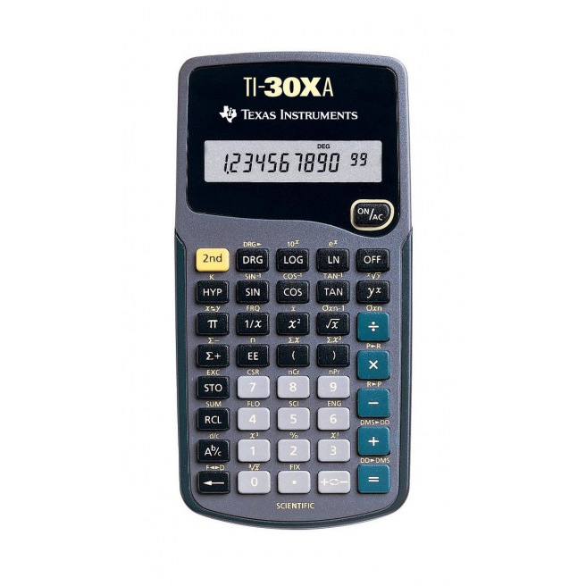 Calculatrice scientifique TEXAS INSTRUMENTS TI-30Xa