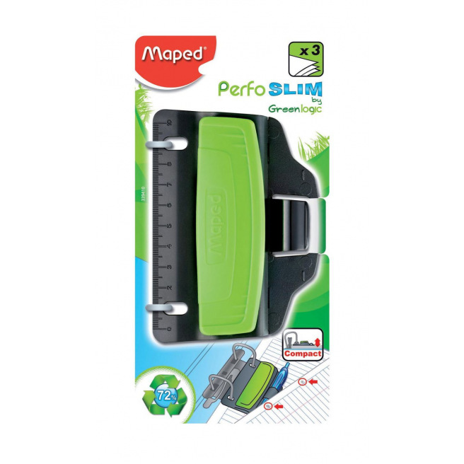 Perforateur 2 trous Maped PERFOSLIM - 3 feuilles Perforateur 2 trous Maped PERFOSLIM - 3 feuilles