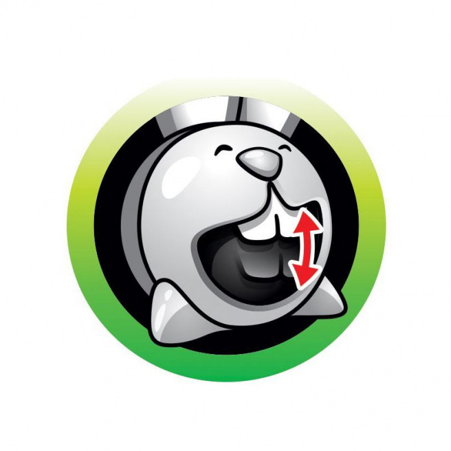 Taille-crayon Maped CROC CROC LAPIN avec réservoir - 1 trou Taille-crayon Maped CROC CROC LAPIN avec réservoir - 1 trou