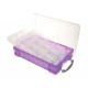 Opbergdoos REALLY USEFUL BOX - 4 L + 2 plateaus met 15 compartimenten
