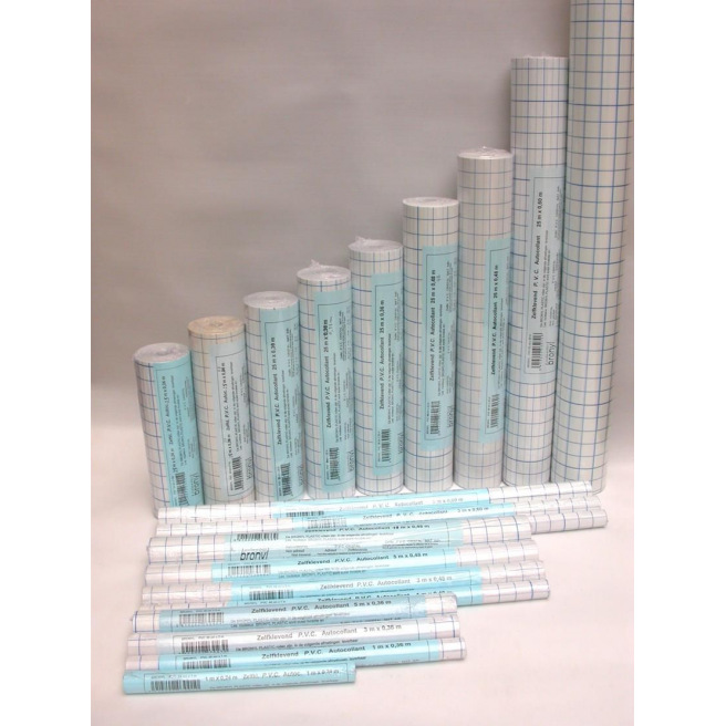 Plastic boekomslag - herpositioneerbare kleefstof