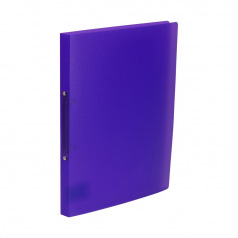 2-ringenmap uit flexibel plastic - A4 - rug 2,2 cm 2-ringenmap uit flexibel plastic - A4 - rug 2,2 cm