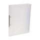 Ringband met 2 ringen van zacht plastic - A4 - rug 2,2 cm