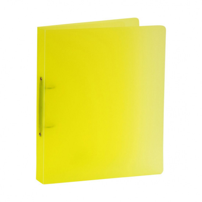 Twee-rings map van dik, flexibel plastic - A4 Twee-rings map van dik, flexibel plastic - A4