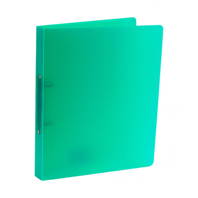 Twee-rings map van dik, flexibel plastic - A4 Twee-rings map van dik, flexibel plastic - A4