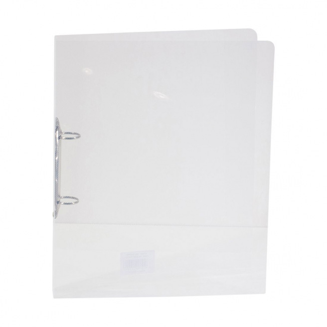 Twee-rings map van dik, flexibel plastic - A4 Twee-rings map van dik, flexibel plastic - A4