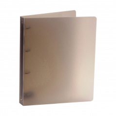 Classeur à 4 anneaux en plastique souple épais - A4 - dos 3,5 cm Classeur à 4 anneaux en plastique souple épais - A4 - dos 3,5 cm