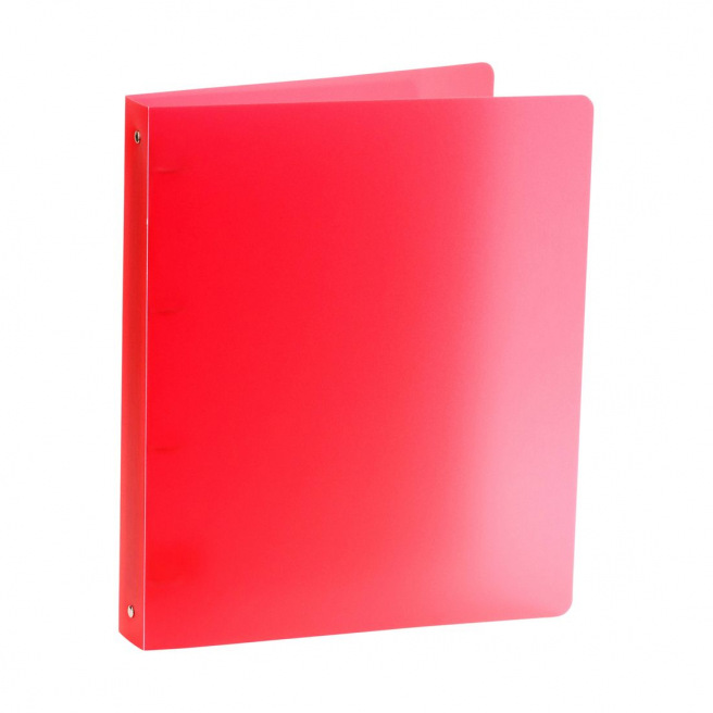 Ringband met 4 ringen van dik flexibel plastic - A4 - rug 3,5 cm