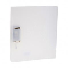 Ordner met 2 ringen uit flexibel plastic - A4 - rug 4,5 cm Ordner met 2 ringen uit flexibel plastic - A4 - rug 4,5 cm