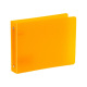 Ringband met 2 ringen van klein formaat plastic - rug 3,5 cm
