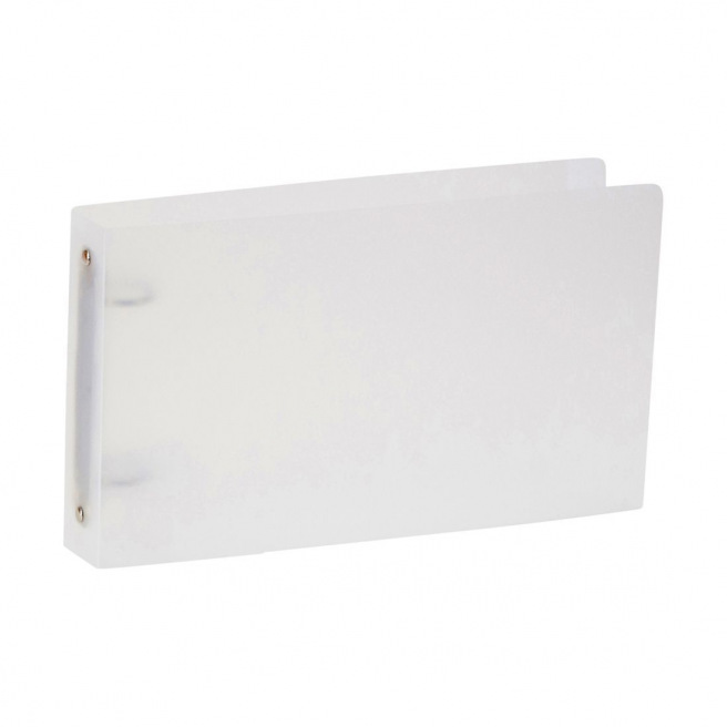Classeur à 2 anneaux en plastique petit format - dos 3,5 cm
