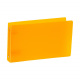 Ringband met 2 ringen van klein formaat plastic - rug 3,5 cm