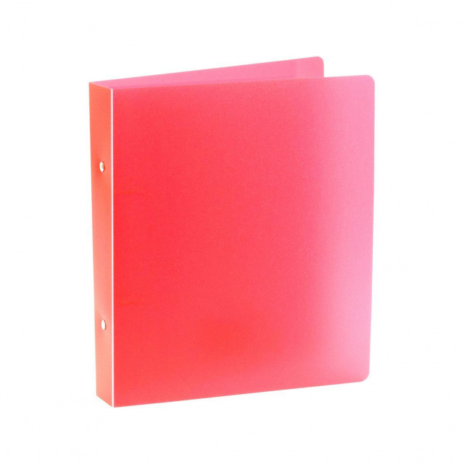 Ringband met 2 ringen van klein formaat plastic - rug 3,5 cm