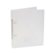Ringband met 2 ringen van klein formaat plastic - rug 3,5 cm
