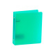 Ringband met 2 ringen van klein formaat plastic - rug 3,5 cm