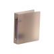 Ringband met 2 ringen van klein formaat plastic - rug 3,5 cm