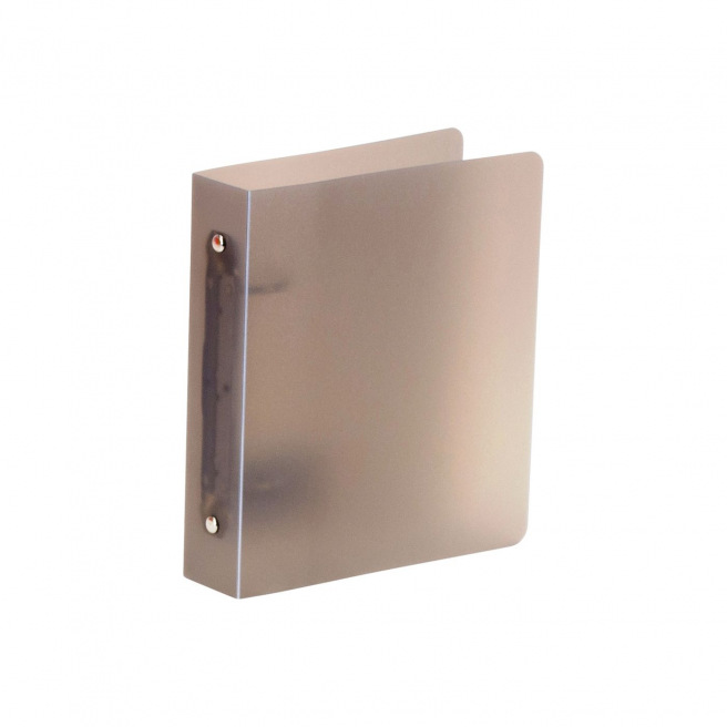 Ringband met 2 ringen van klein formaat plastic - rug 3,5 cm