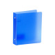Ringband met 2 ringen van klein formaat plastic - rug 3,5 cm