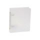 Ringband met 2 ringen van klein formaat plastic - rug 3,5 cm