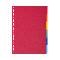 Exacompta neutrale tabbladen - gekleurd karton 220 g Exacompta neutrale tabbladen - gekleurd karton 220 g