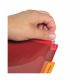 Exacompta tabblad verdelers met neutrale labelhouders - gekleurd plastic - A4