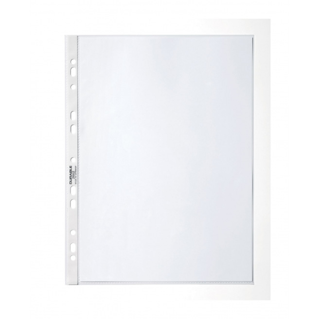 Geperforeerde gladde A4-hoesjes - economische kwaliteit