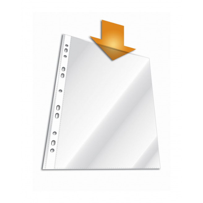 Geperforeerde gladde A4-hoesjes - economische kwaliteit