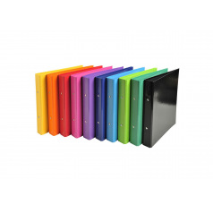 Ordner met 2 ringen Exacompta IDERAMA van karton - A5 - rug 3,5 cm