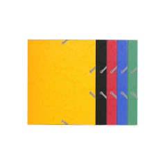Exacompta kartonnen elastomap met 3 kleppen - A5 Exacompta kartonnen elastomap met 3 kleppen - A5