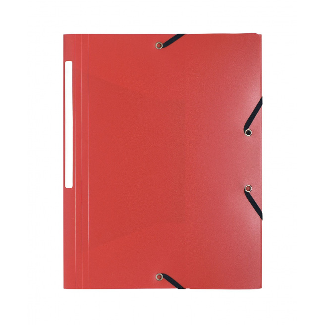 Farde à rabats et élastiques Exacompta en plastique - A4